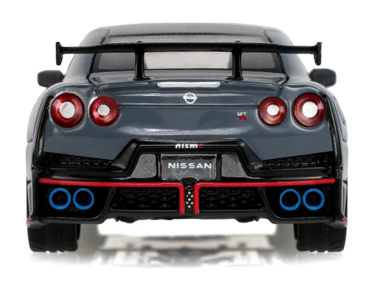 2024 Nissan GT-R (R35) NISMO RHD (Right Hand Drive) Stealth Gray with Carbon Top and Hood "Tokyo Torque" Series 10 1/64 Diecast Model Car by Greenlight Greenlight