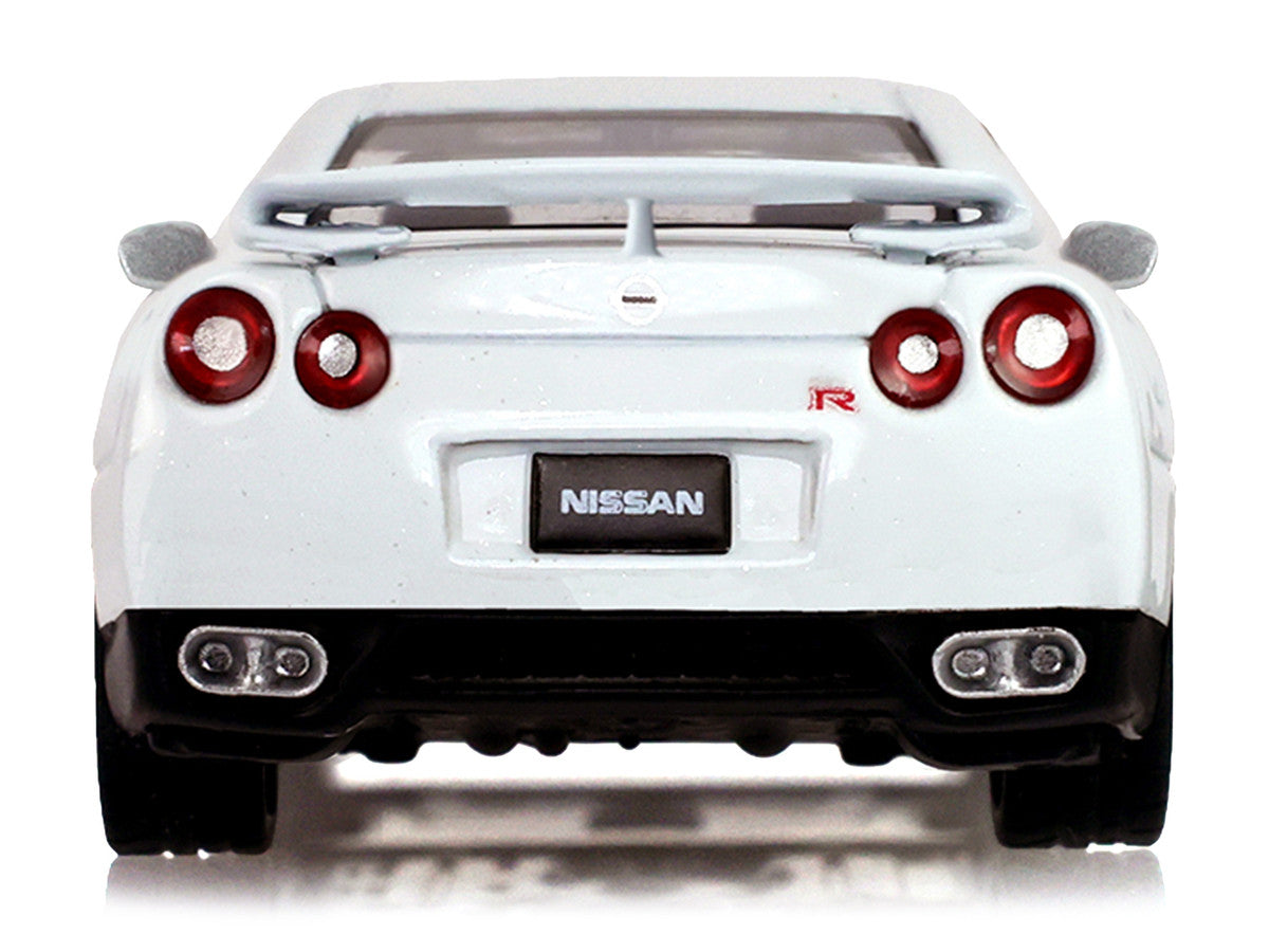 2007 Nissan GT-R (R35) Pearl White with Gold Wheels "Tokyo Torque" Series 10 1/64 Diecast Model Car by Greenlight Greenlight
