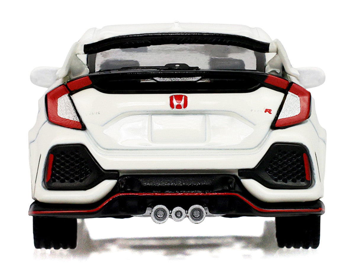 2018 Honda Civic Type-R (FK8) RHD (Right Hand Drive) Championship White with Carbon Hood "Tokyo Torque" Series 10 1/64 Diecast Model Car by Greenlight Greenlight