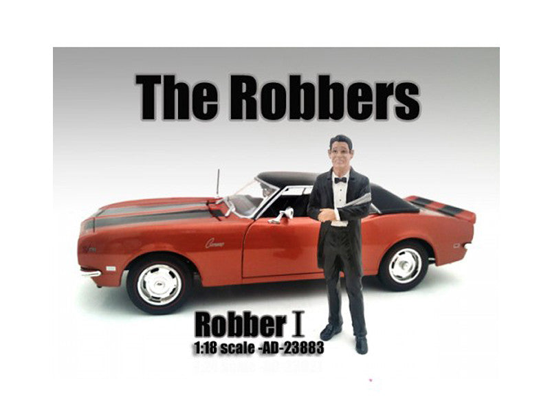 "The Robbers" Robber I Figure For 1:18 Scale Models by American Diorama American Diorama