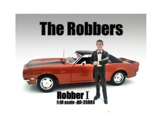 "The Robbers" Robber I Figure For 1:18 Scale Models by American Diorama American Diorama