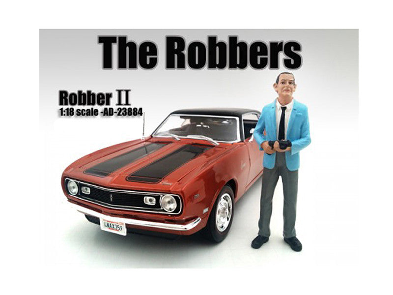 "The Robbers" Robber II Figure For 1:18 Scale Models by American Diorama American Diorama