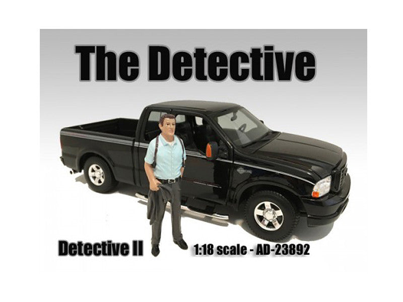 "The Detective #2" Figure For 1:18 Scale Models by American Diorama American Diorama