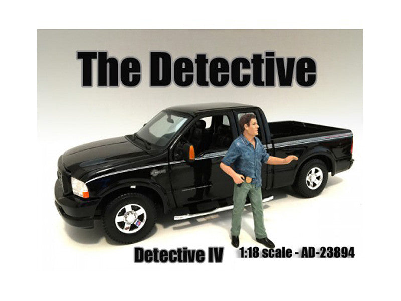 "The Detective #4" Figure For 1:18 Scale Models by American Diorama American Diorama