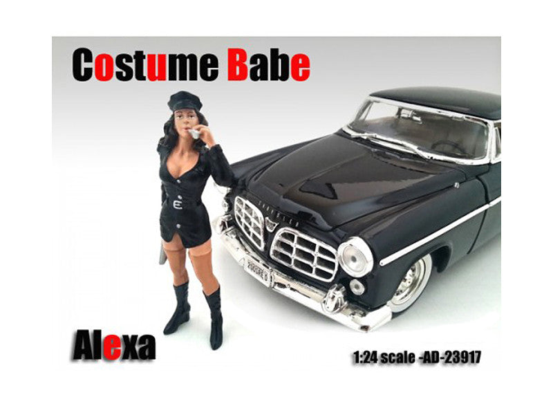 Costume Babe Alexa Figure For 1/24 Scale Models by American Diorama American Diorama