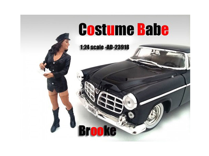Costume Babe Brooke Figure For 1:24 Scale Models by American Diorama American Diorama