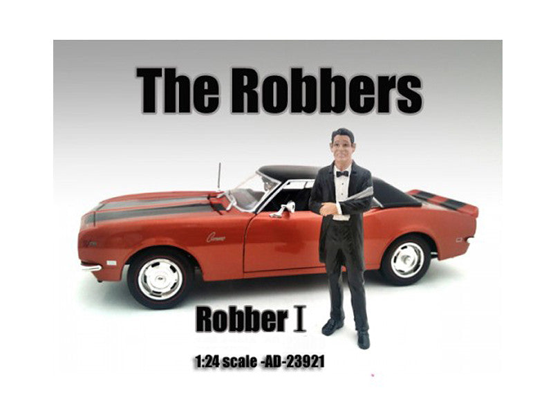 "The Robbers" Robber I Figure For 1:24 Scale Models by American Diorama American Diorama