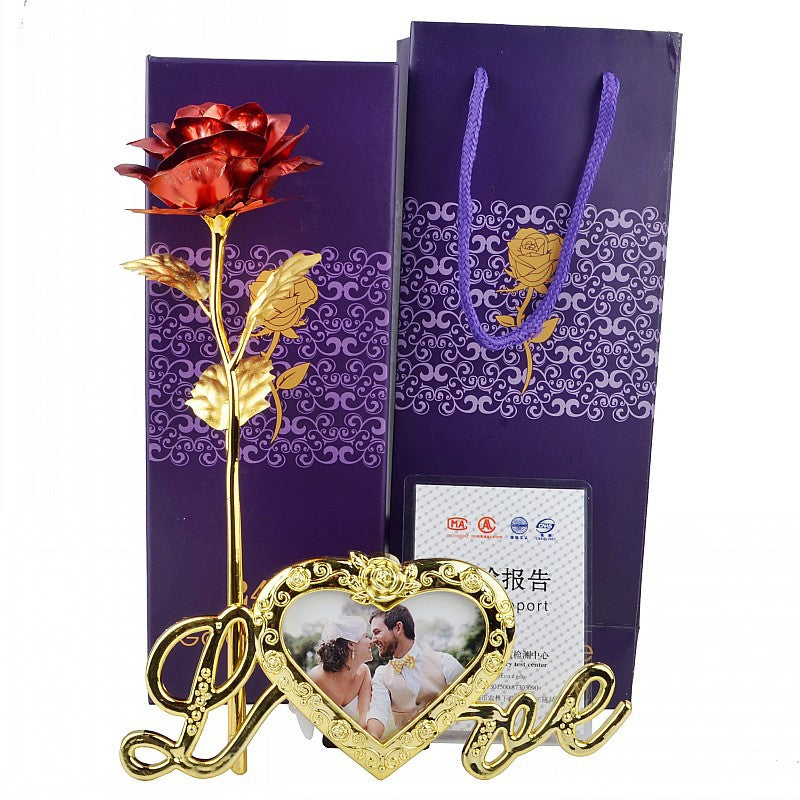 Golden Rose Valentine's Day Gift CJD