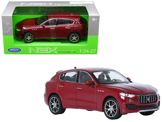 Maserati Levante Red 1/24 - 1/27 Diecast Model Car by Welly Welly