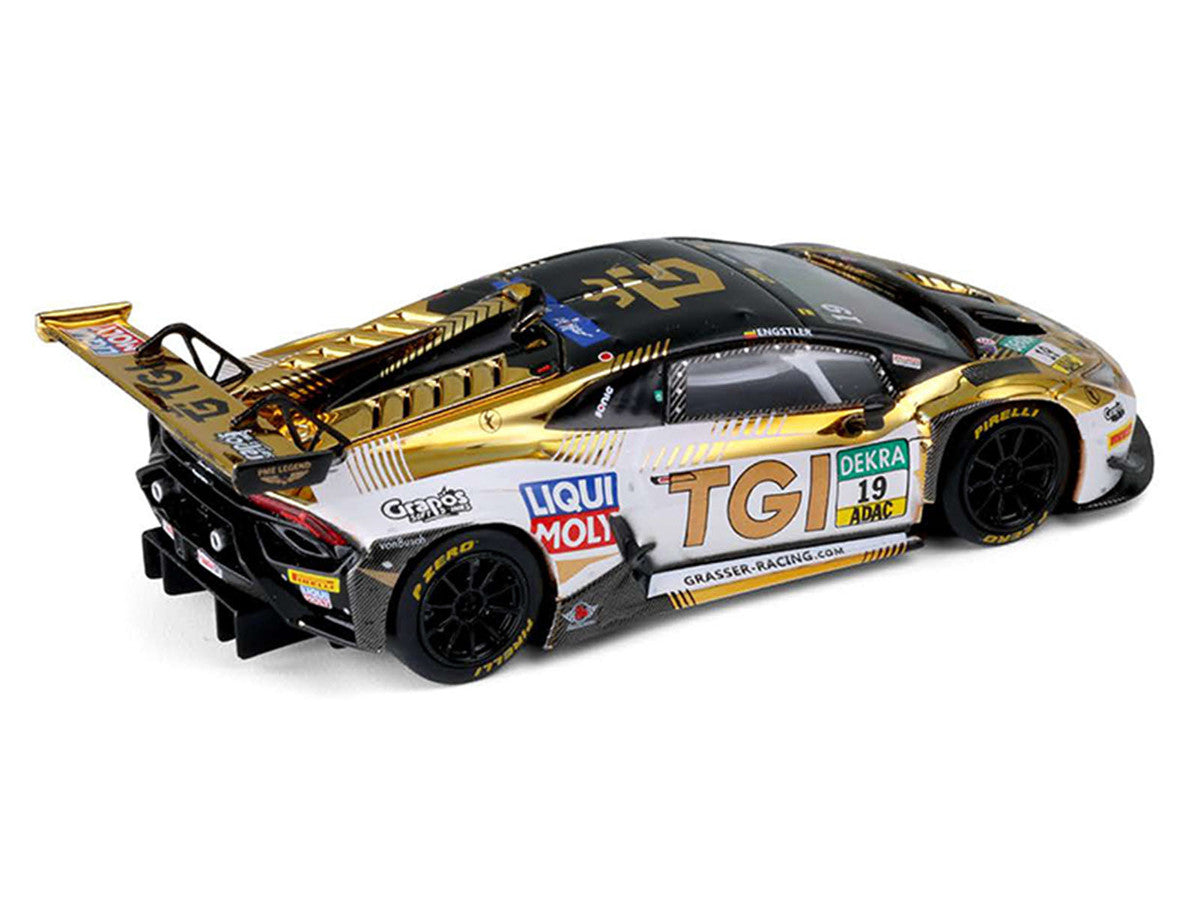 Lamborghini Huracan GT3 Evo2 #19 Luca Engstler "TGI Team" "DTM (Deutsche Tourenwagen Masters)" (2025) 1/64 Diecast Model Car by Trends Hobby Trends Hobby