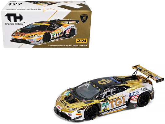 Lamborghini Huracan GT3 Evo2 #19 Luca Engstler "TGI Team" "DTM (Deutsche Tourenwagen Masters)" (2025) 1/64 Diecast Model Car by Trends Hobby Trends Hobby