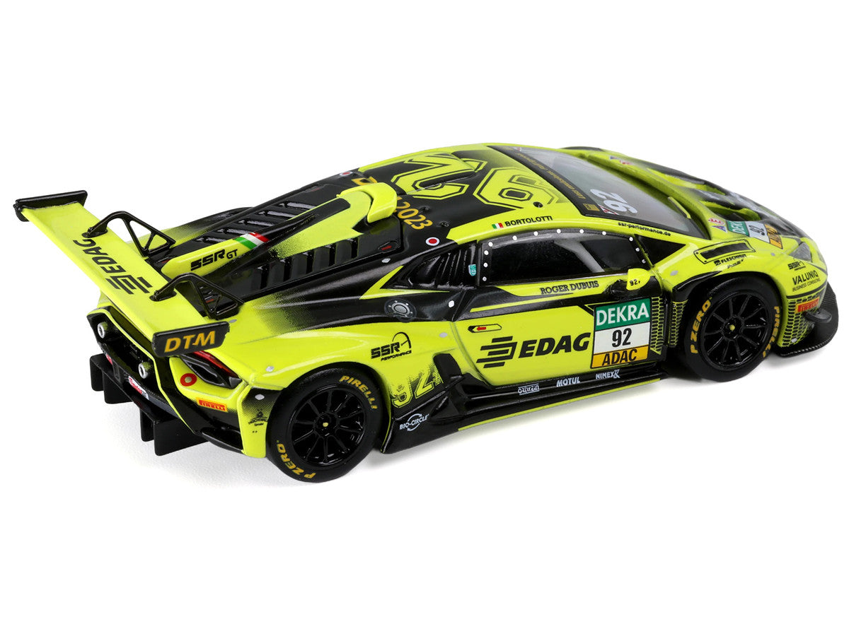Lamborghini Huracan GT3 Evo 2 #92 Mirko Bortolotti "SSR Performance" "DTM" (2023) 1/64 Diecast Model Car by Trends Hobby Trends Hobby