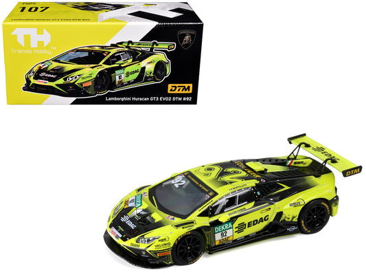 Lamborghini Huracan GT3 Evo 2 #92 Mirko Bortolotti "SSR Performance" "DTM" (2023) 1/64 Diecast Model Car by Trends Hobby Trends Hobby