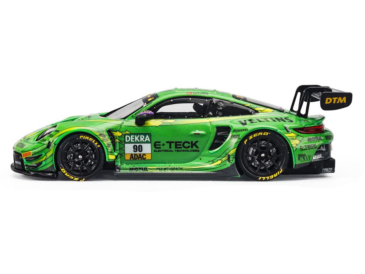 Porsche 911 GT3 R (992) #90 Ayhancan Guven "Manthey EMA" "DTM" (2024) 1/64 Diecast Model Car Trends Hobby-2