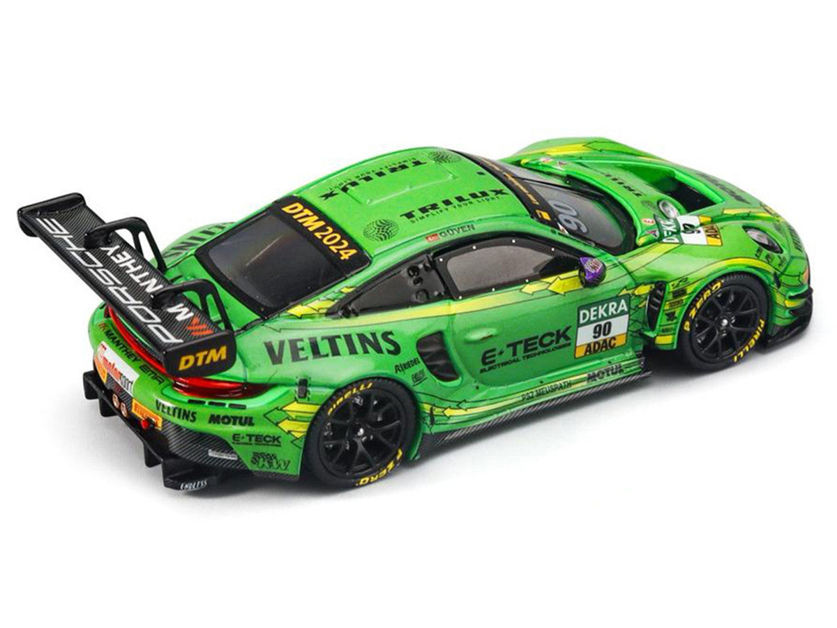 Porsche 911 GT3 R (992) #90 Ayhancan Guven "Manthey EMA" "DTM" (2024) 1/64 Diecast Model Car Trends Hobby-3