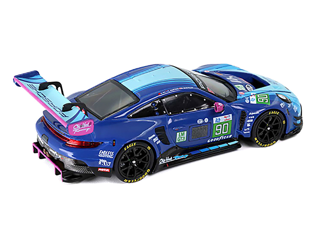 Porsche 911 GT3 R (992) #90 Antares Au - Klaus Bachler - Loek Hartog "Manthey" "24 Hours of Le Mans" (2024) 1/64 Diecast Model Car by Trends Hobby Trends Hobby