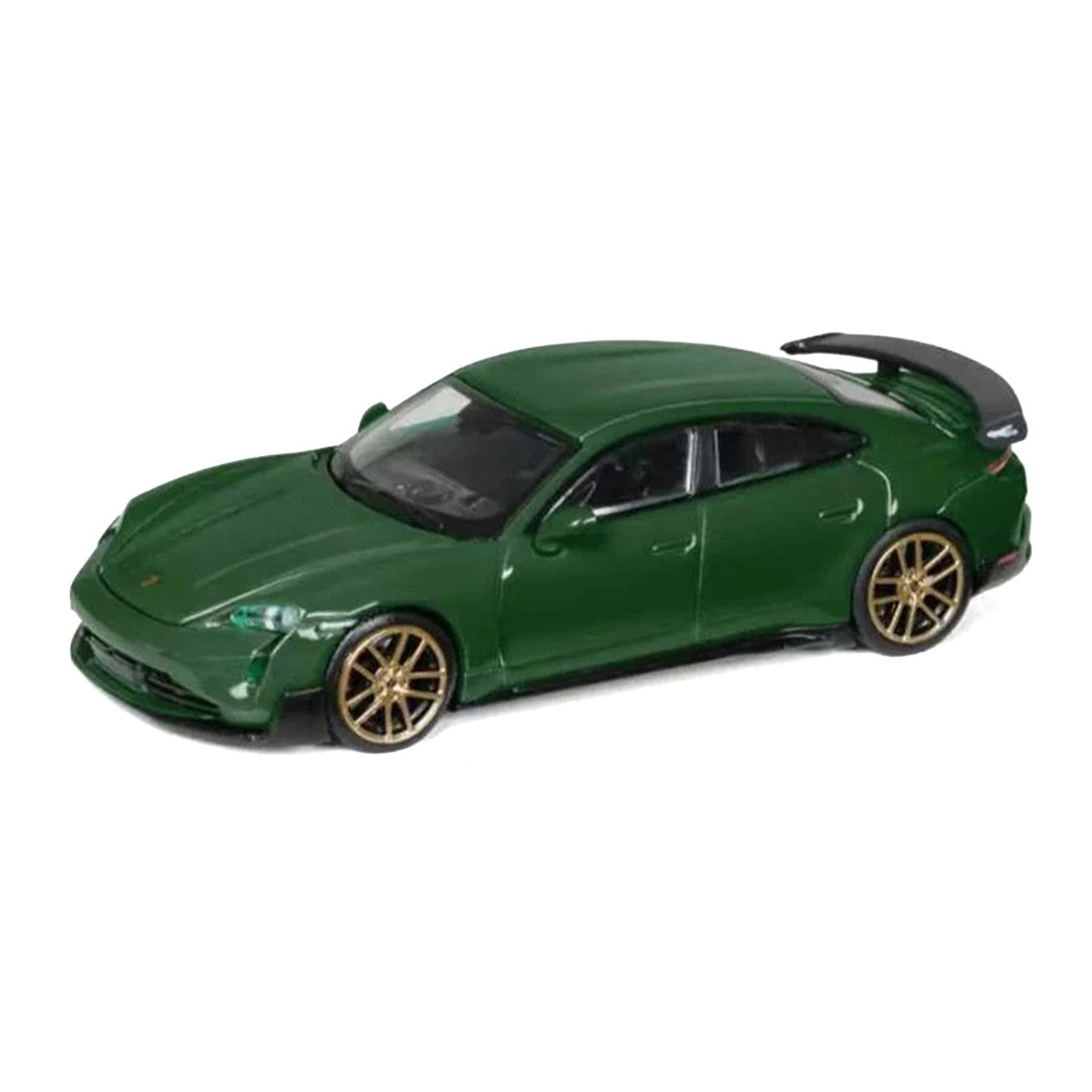 Porsche Taycan Turbo GT Green 1/64 Diecast Model Car by Trends Hobby Trends Hobby