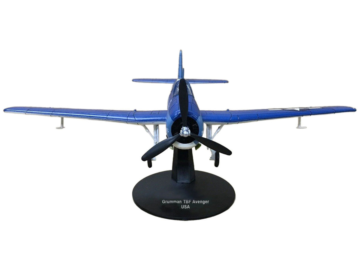 Grumman TBF Avenger Bomber Aircraft "White 95 USS Hornet" (1944) United States Navy 1/72 Diecast Model by Militaria Die Cast Militaria Die Cast