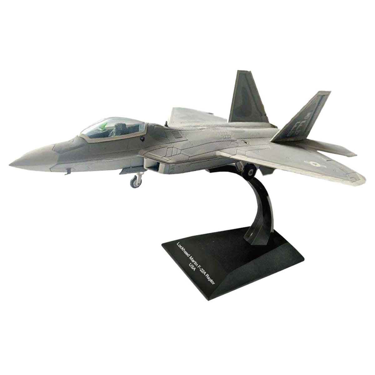 Lockheed Martin F-22A Raptor Aircraft "1st FW 94th FS" United States Air Force 1/72 Diecast Model by Militaria Die Cast Militaria Die Cast