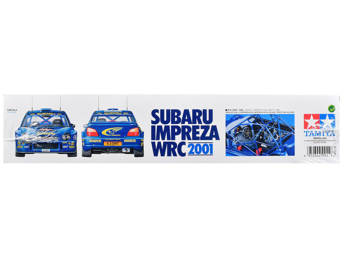 Model Kit Subaru Impreza "WRC" (2001) 1/24 Scale Model by Tamiya Tamiya