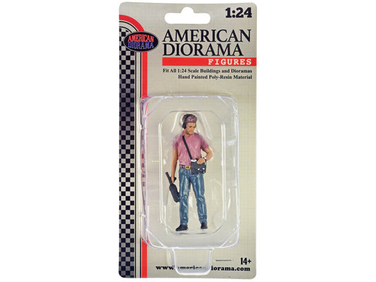 "On-Air" Figure 4 for 1/24 Scale Models by American Diorama American Diorama
