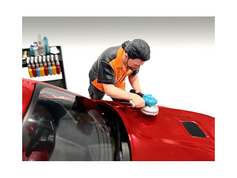 "Detail Masters" Figure 4 (Buff & Wax) for 1/18 Scale Models by American Diorama American Diorama