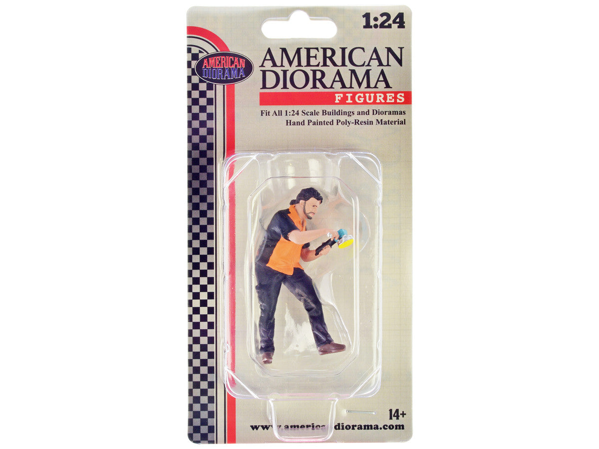 "Detail Masters" Figure 4 (Buff & Wax) for 1/24 Scale Models by American Diorama-2