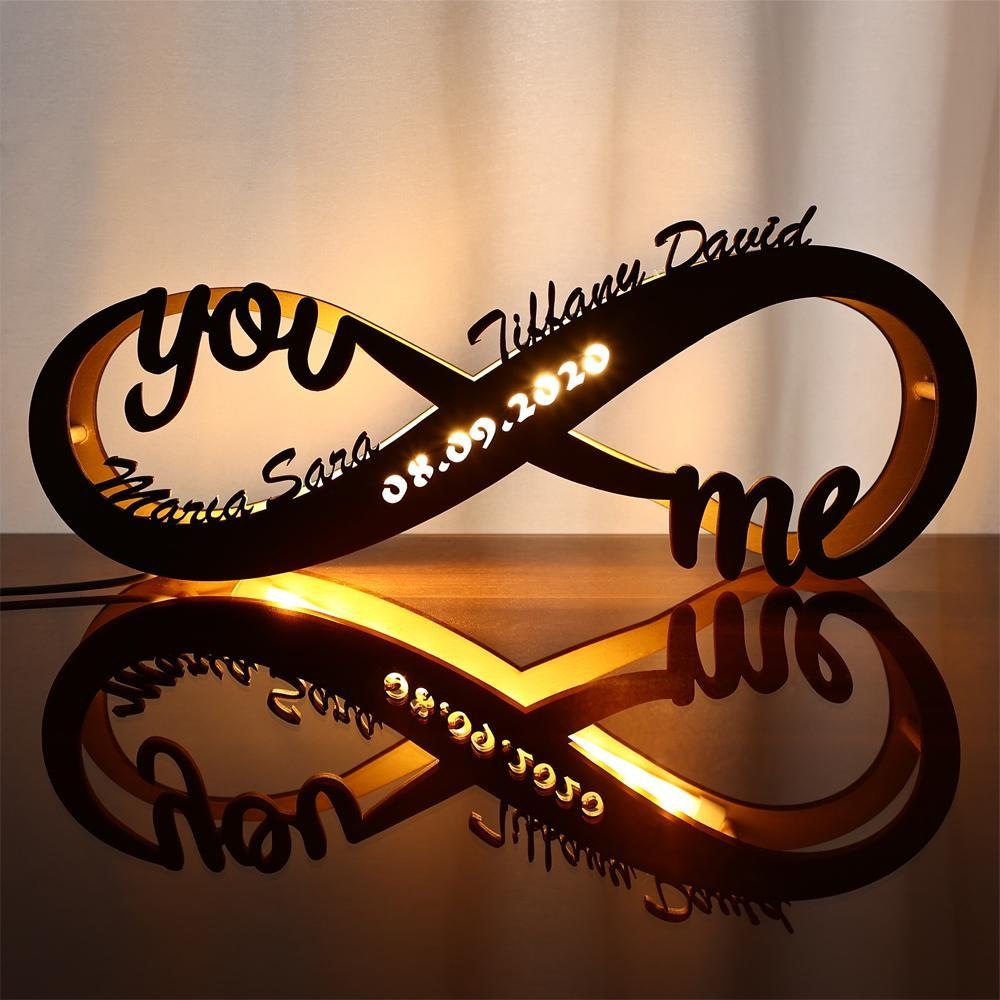Valentine's Day Gift You Me Decorative Lamp Anniversary CJD