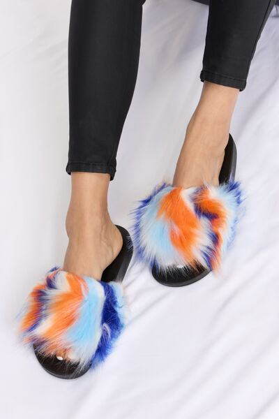 Forever Link Plush Open-Toe Sandals LuxuryLifeWay Online Store