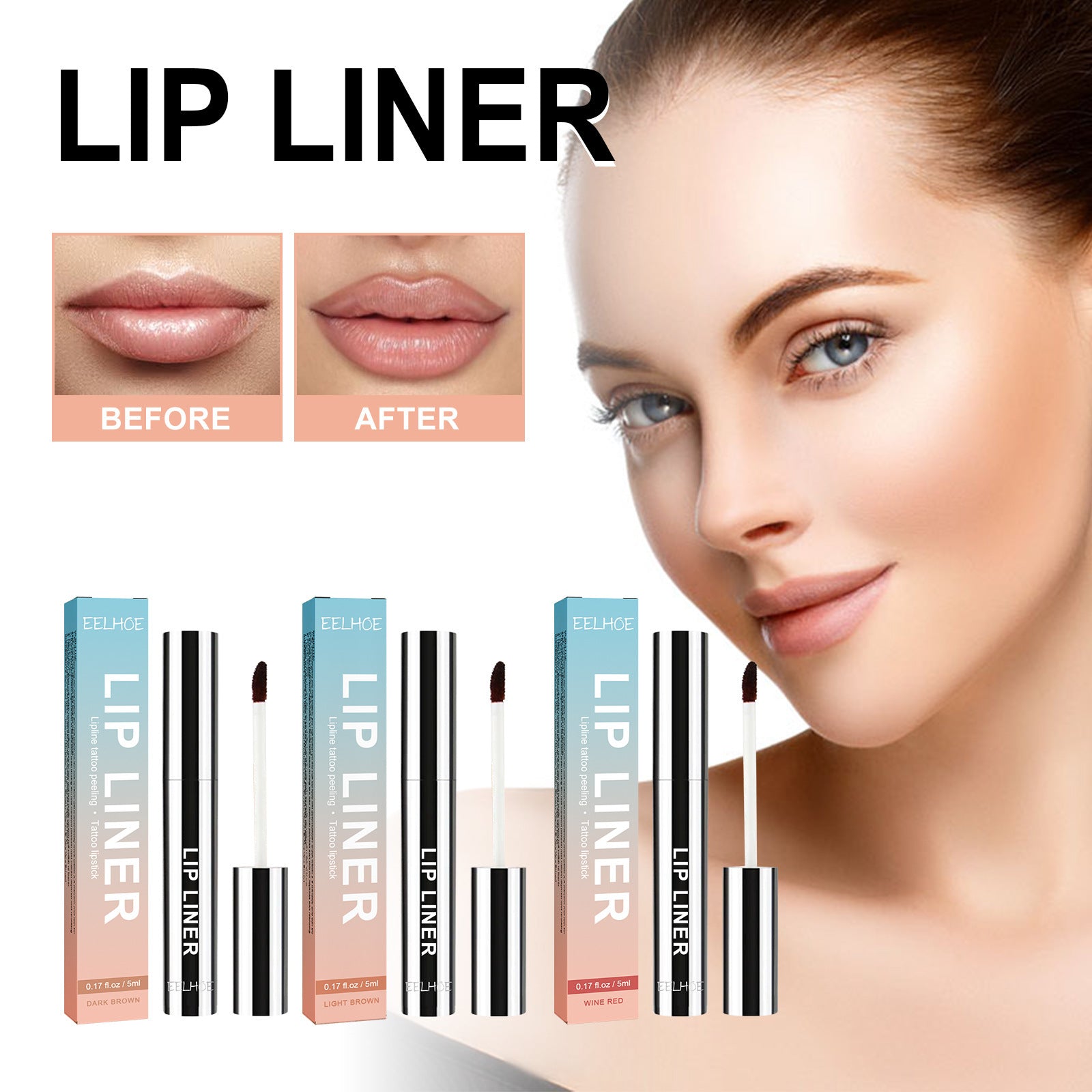 Stripping Lip Liner Outline Waterproof LadyShow.Store