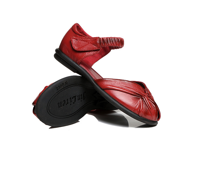 Breathable Ethnic Style Peep-Toe Women's Sandals Best YouTube Store