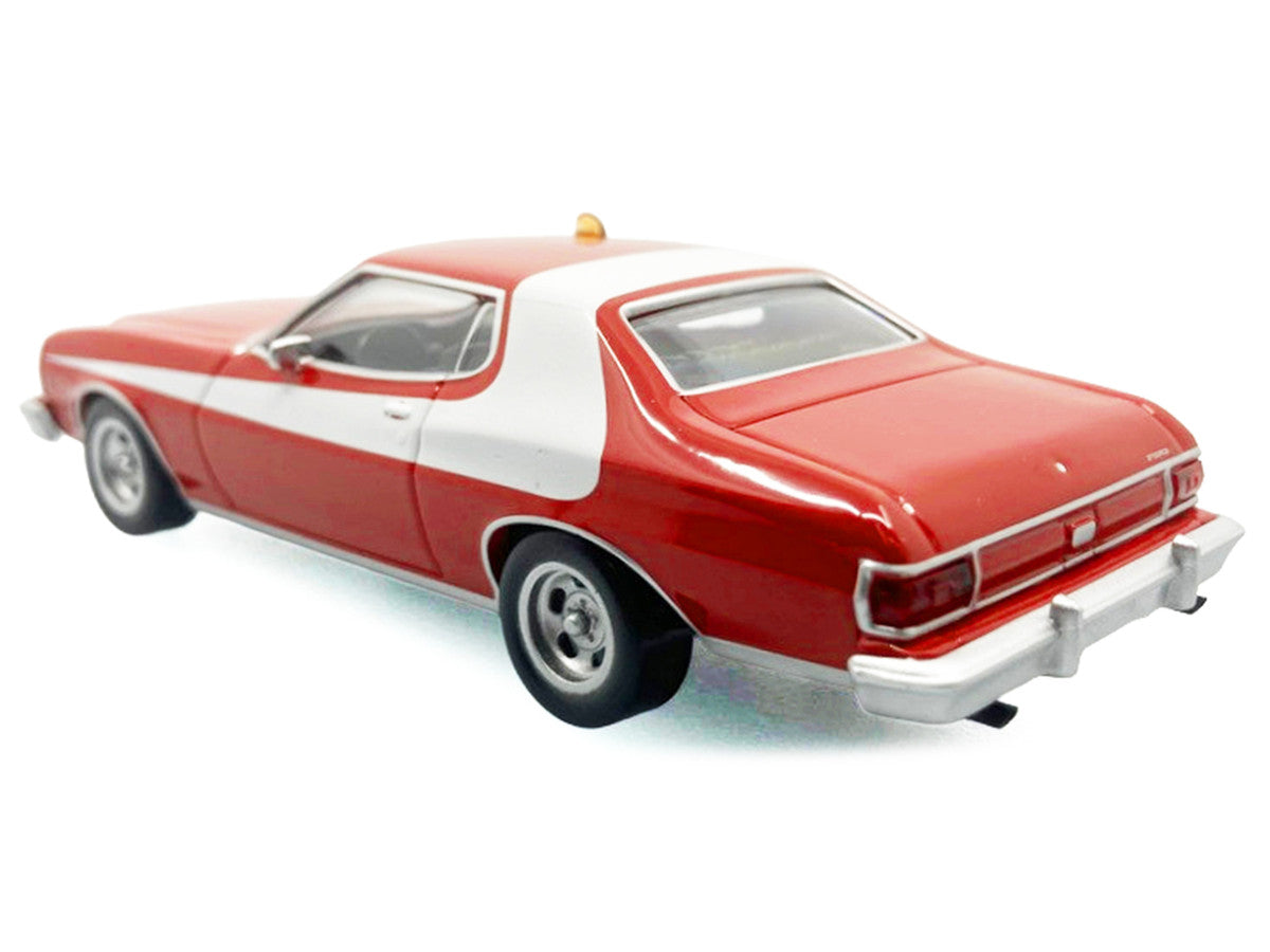 1975 Ford Gran Torino Red with White Graphics 1/43 Diecast Model Car by Norev-1