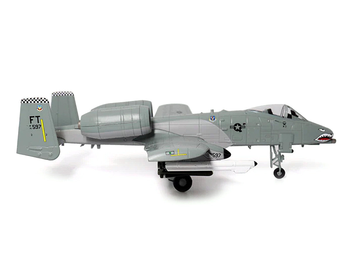 Fairchild Republic A-10 Thunderbolt II "Warthog" Attack Aircraft "75th Fighter Squadron 23rd Fighter Group Bagram AFB Afghanistan" (2011) United States Air Force 1/72 Diecast Model by Militaria Die Cast Militaria Die Cast