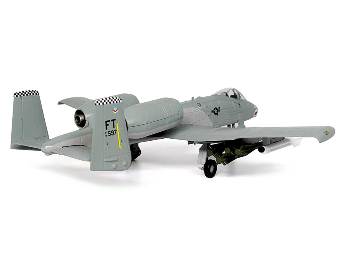 Fairchild Republic A-10 Thunderbolt II "Warthog" Attack Aircraft "75th Fighter Squadron 23rd Fighter Group Bagram AFB Afghanistan" (2011) United States Air Force 1/72 Diecast Model by Militaria Die Cast Militaria Die Cast