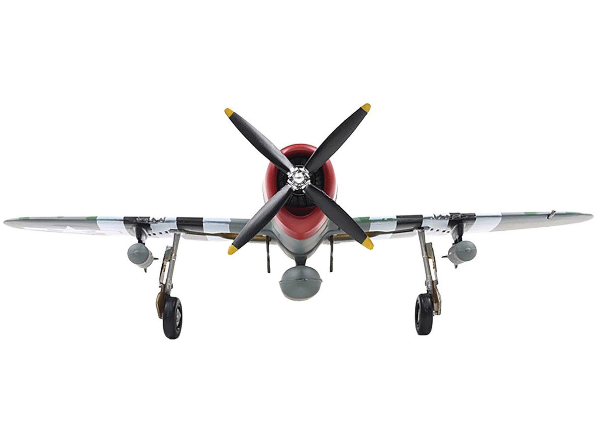 Republic P-47 Thunderbolt Fighter Aircraft "Lt. Col. Francis S. "Gabby" Gabreski" United States Army Air Forces 1/72 Diecast Model by Militaria Die Cast-0