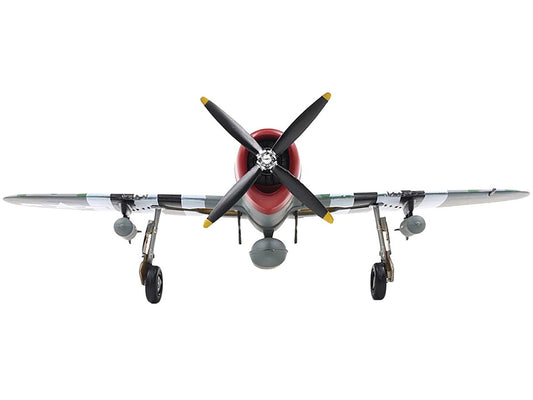 Republic P-47 Thunderbolt Fighter Aircraft "Lt. Col. Francis S. "Gabby" Gabreski" United States Army Air Forces 1/72 Diecast Model by Militaria Die Cast-0