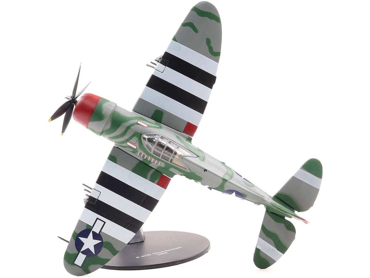Republic P-47 Thunderbolt Fighter Aircraft "Lt. Col. Francis S. "Gabby" Gabreski" United States Army Air Forces 1/72 Diecast Model by Militaria Die Cast-1