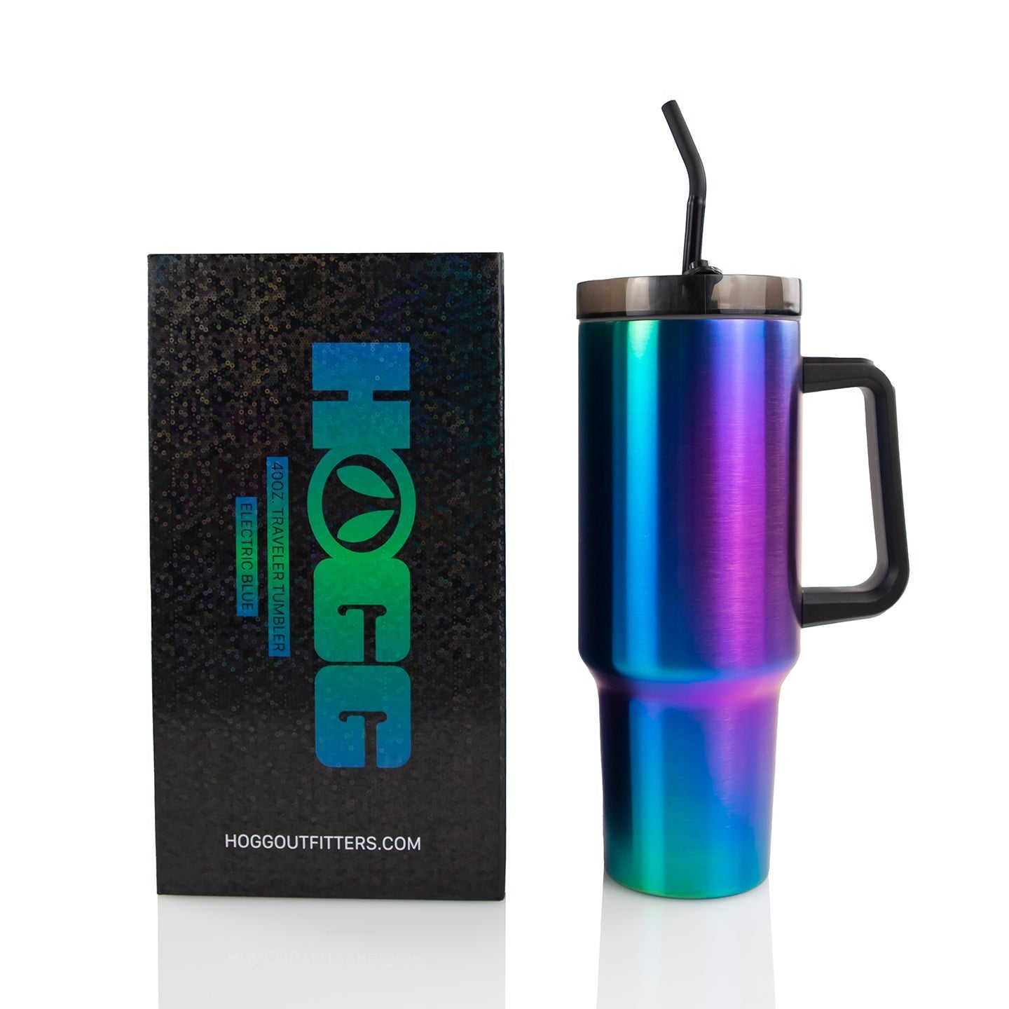 40oz TRAVELER TUMBLER - ELECTRIC BLUE LuxuryLifeWay Online Store