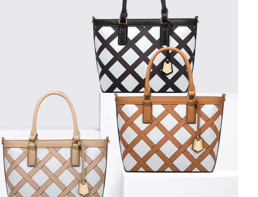 High-volume Plaid Handbags Are In Fashion LadyShow.Store