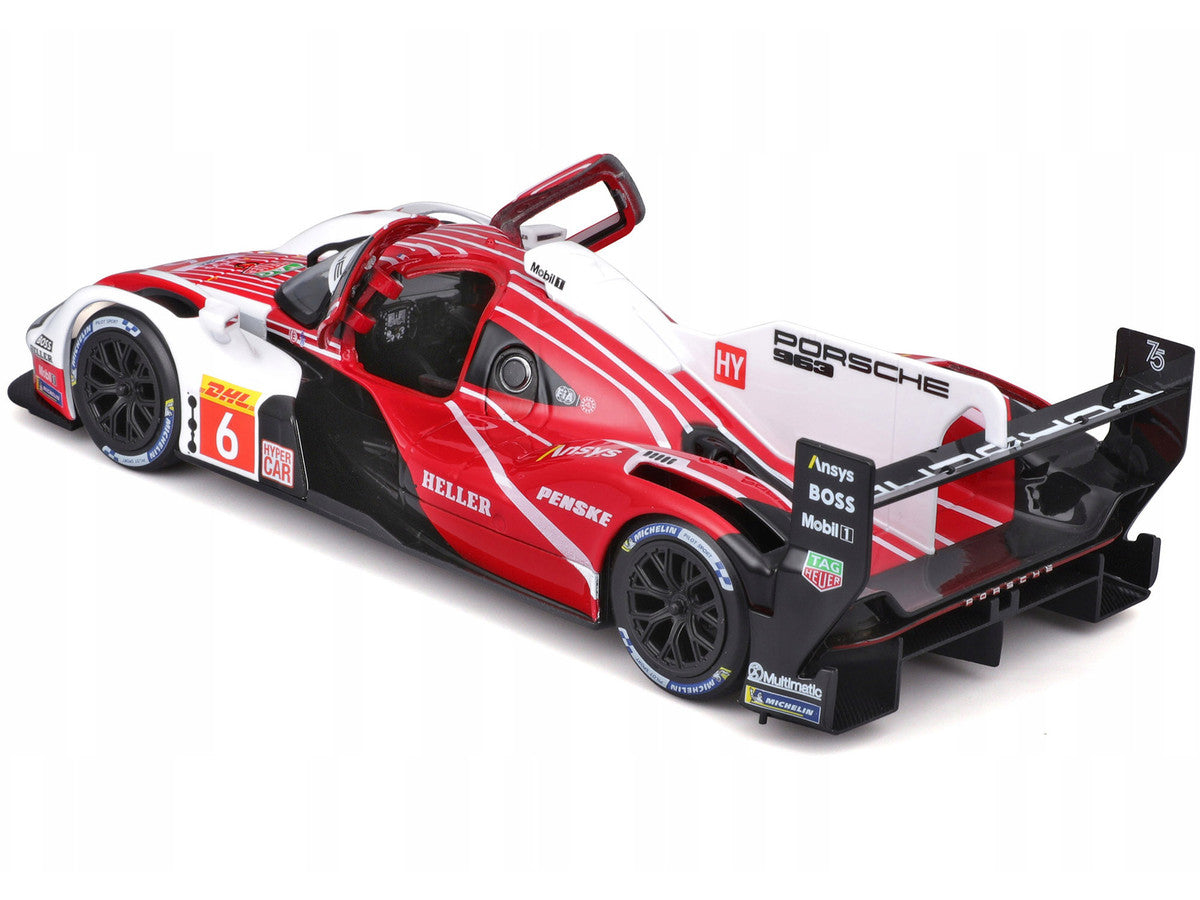 Porsche 963 #6 Kevin Estre - Andre Lotterer - Laurens Vanthoor "Porsche Penske Motorsport" Winner "FIA World Endurance Championship" (2024) 1/24 Diecast Model Car by Bburago Bburago