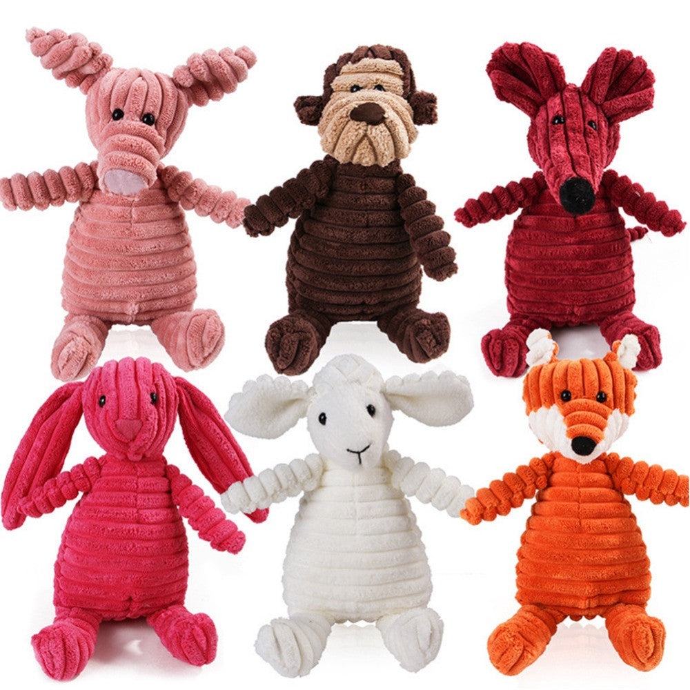Vocal Animal Plush for Pet Dog Molar Teeth Cleaning Training Best YouTube Store