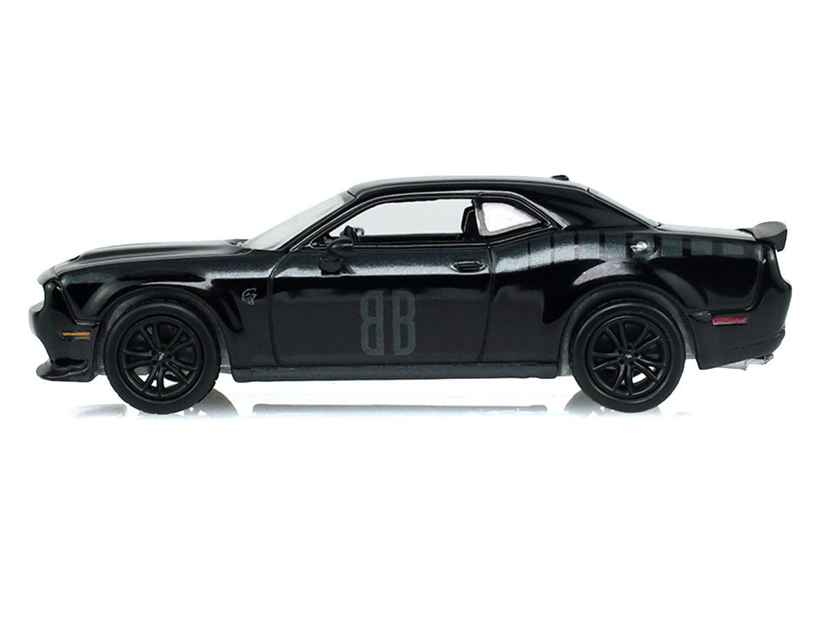 2017 Dodge Challenger SRT Hellcat Widebody Black "Black Bandit" Series 31 1/64 Diecast Model Car by Greenlight Greenlight