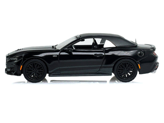2024 Ford Mustang GT Convertible Black "Black Bandit" Series 31 1/64 Diecast Model Car by Greenlight Greenlight