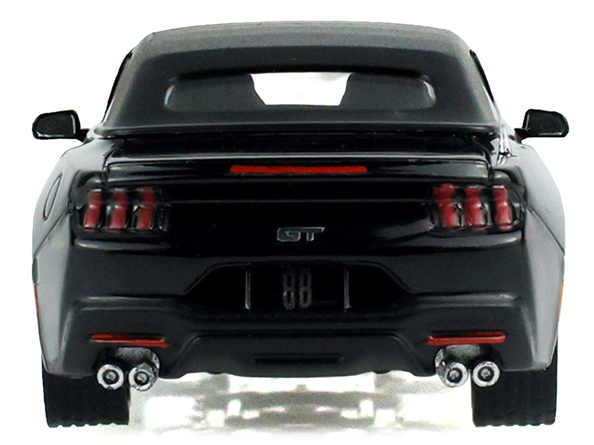 2024 Ford Mustang GT Convertible Black "Black Bandit" Series 31 1/64 Diecast Model Car by Greenlight Greenlight