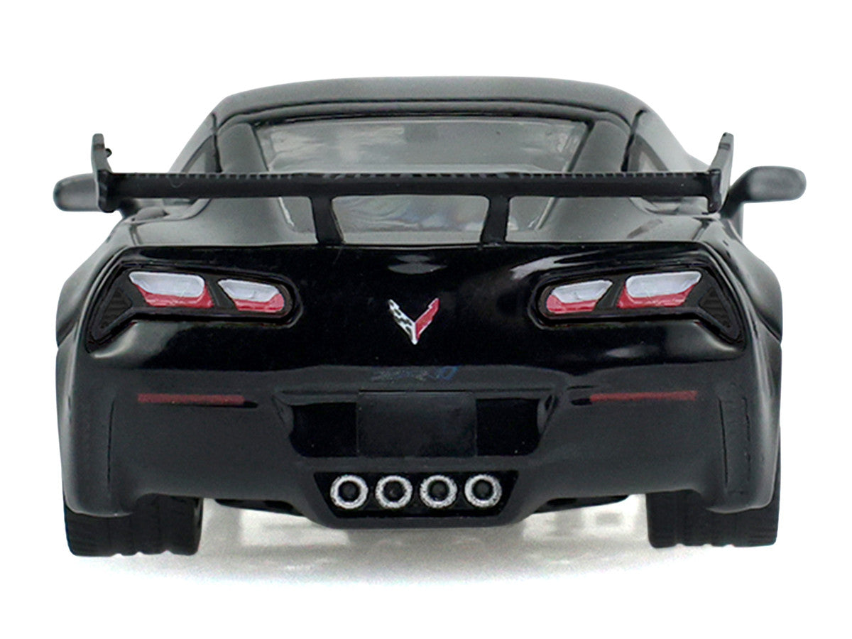 2019 Chevrolet Corvette ZR1 Black "Black Bandit" Series 31 1/64 Diecast Model Car by Greenlight Greenlight