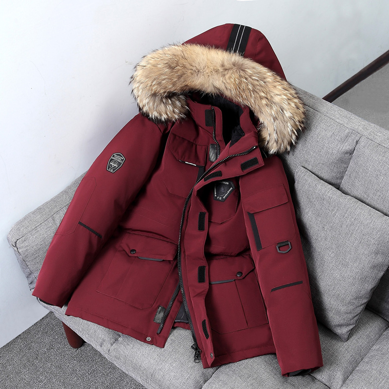 Winter Fur Collar Hooded Jacket Pi-Mart