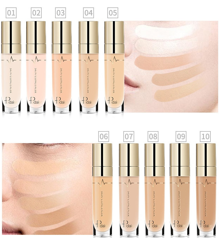 Pudaier foundation Professional Moisturizer Face Base MakeUp Long Lasting Convenient Concealer Makeup Cosmetic Concealer CJD