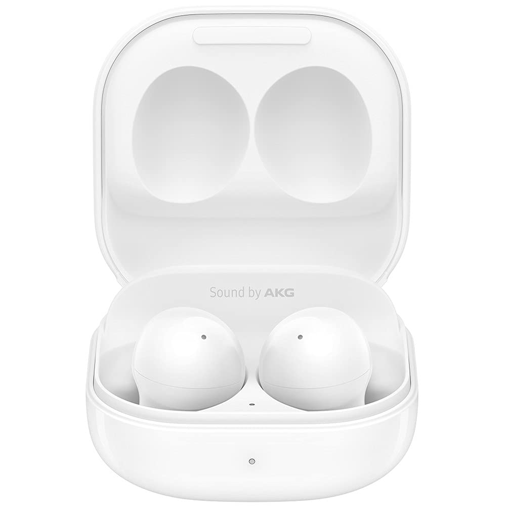 SAMSUNG Galaxy Buds 2 True Wireless Earbuds Noise Cancelling Ambient Sound Bluetooth Lightweight Comfort Fit Touch Control (White) LuxuryLifeWay Online Store