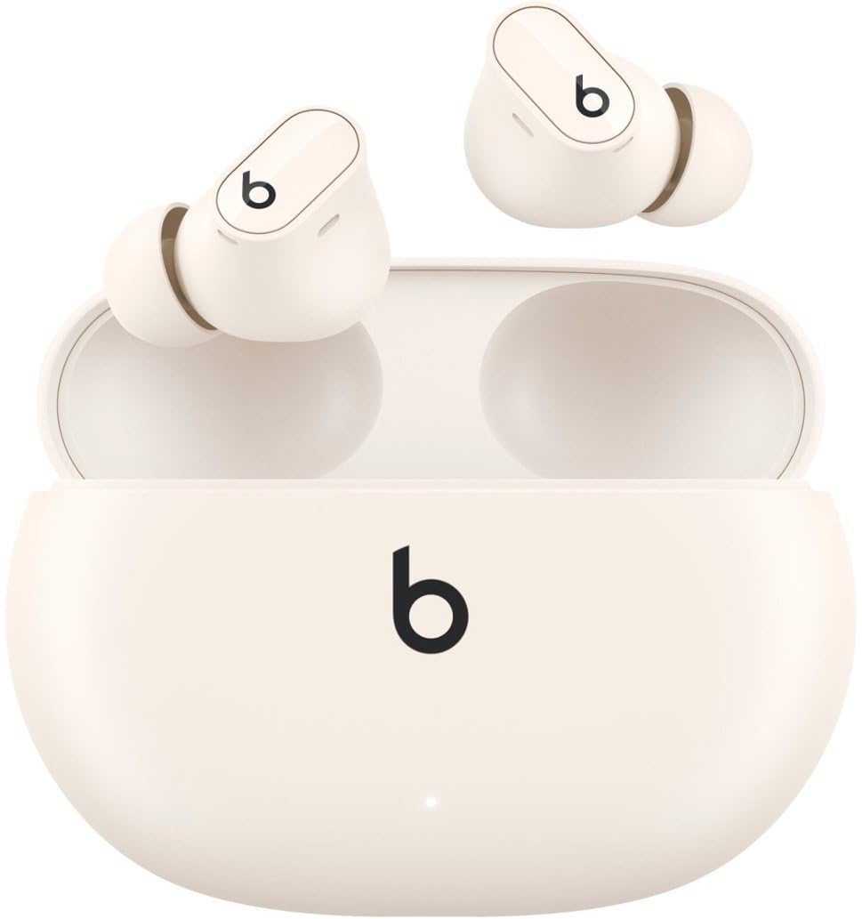 Beats Studio Buds + | True Wireless Noise Cancelling Earbuds - Ivory (Renewed) LuxuryLifeWay Online Store
