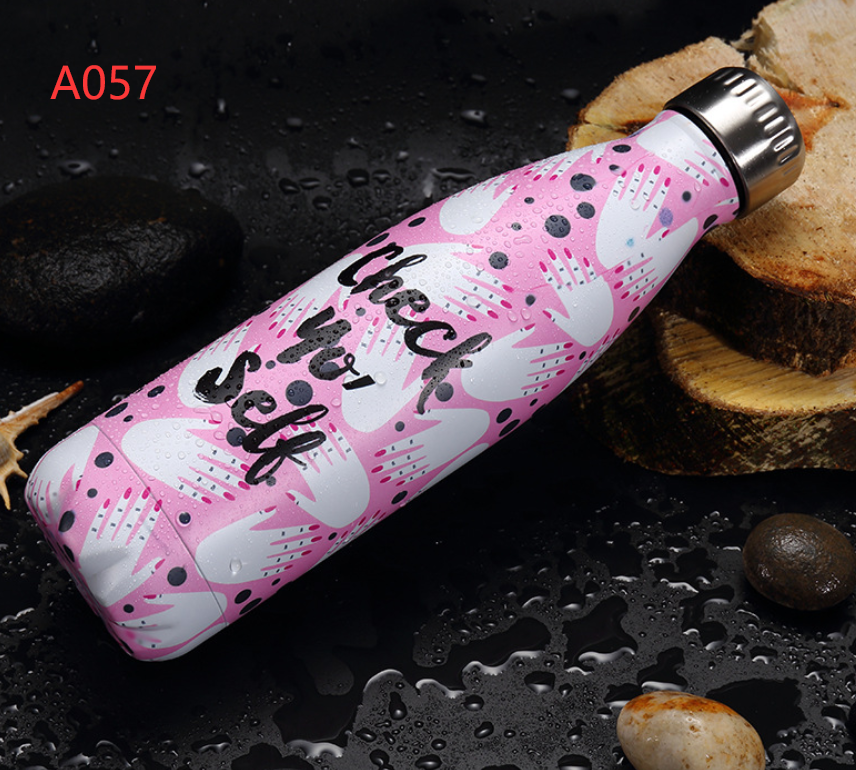 Portable 304 Stainless Steel Insulated Water Bottle LadyShow.Store